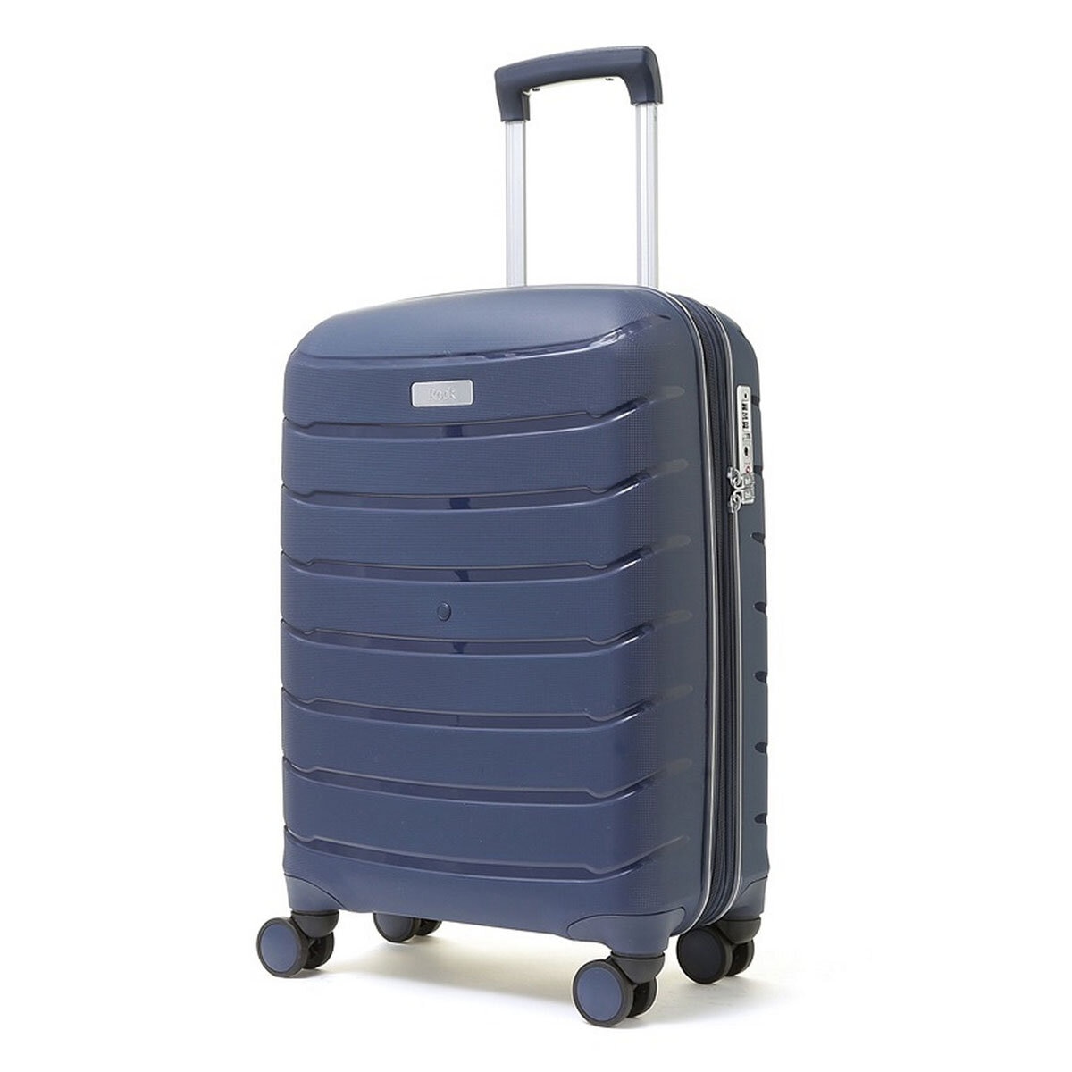 Rock Prime 3 Piece Hardside Luggage Set in Navy Costco UK