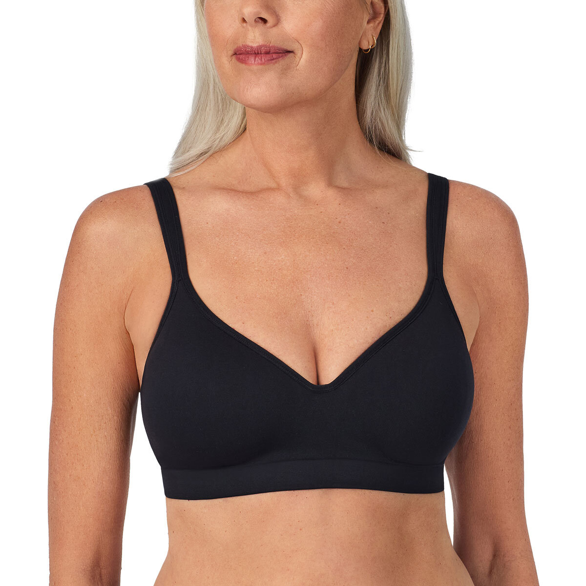 Carole Hochman Seamless Bra 2 Pack in Black & Pink