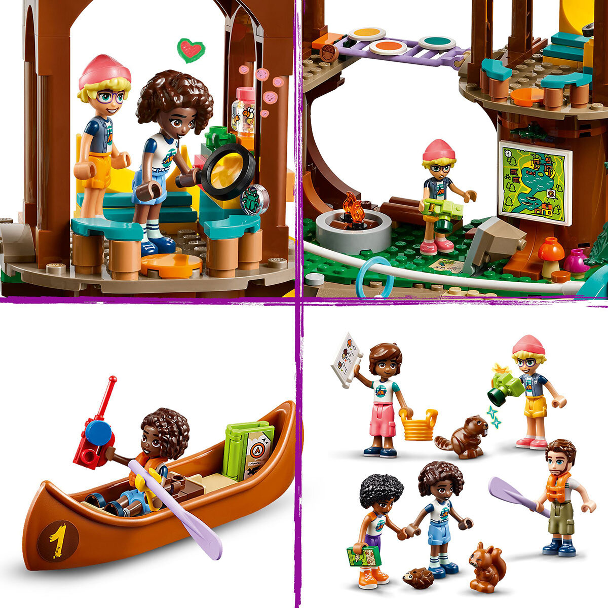 LEGO Friends Adventure Camp Tree House Model 42631 8