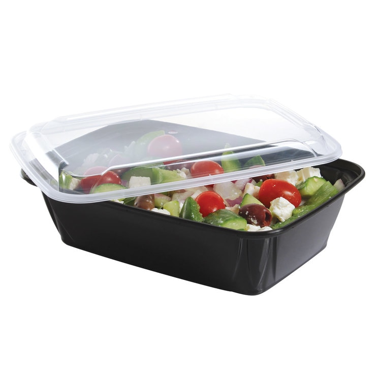 Cafe Express Plastic Containers And Lids 38oz Pack Of 25 Costco UK