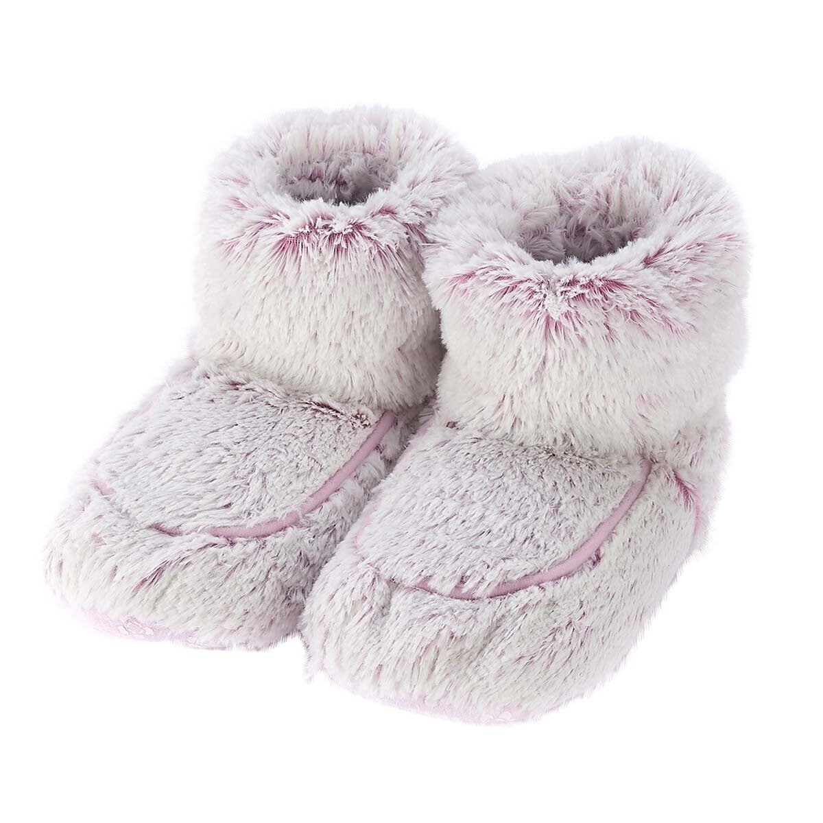 Warmies Fully Heatable Wellness Slipper Boot in Pink