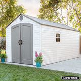 Lifetime 8ft x 15ft (2.4 x 4.5m) Storage Shed