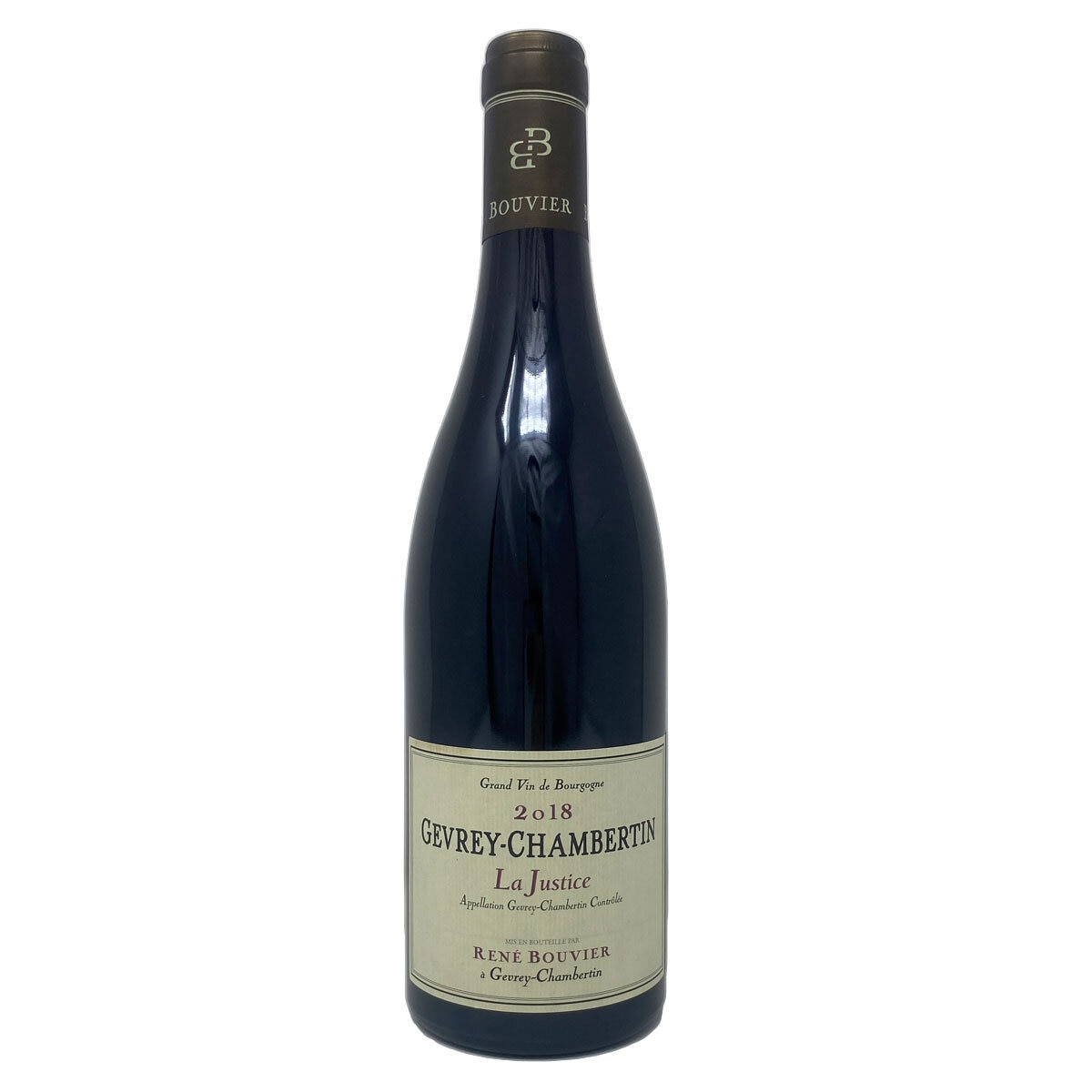 Botle of DOMRENÉ BOUVIER GEVREY CHAMBERTIN "LA JUSTICE" 75CL 2018