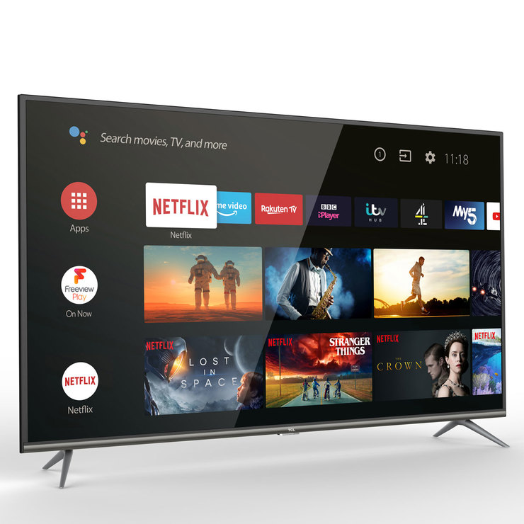 TCL 50EP658 50 Inch 4K Ultra HD Smart Android TV Costco UK