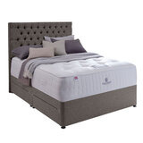 Pocket Spring Bed Company Mulberry Mattress & Pebble Grey Divan with 4 Drawers in 3 Sizes