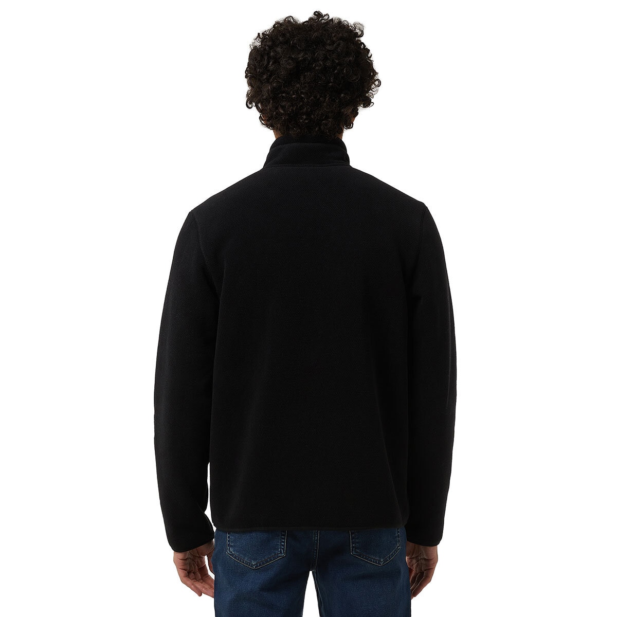 32 Degrees Men's Weekend Sherpa Fleece in Black