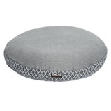 Kirkland Signature Round Pet Bed in Geometric Grey, 42"