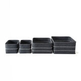 4 storage boxes