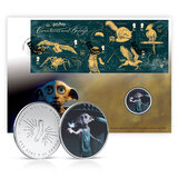 Official Harry Potter Limited Edition Medal Cover Dobby the House-Elf by Royal Mail