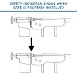 BabyDan ASTA True Pressure Fit Metal Safety Gate