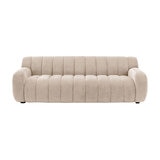 Gallery Coste Cream Fabric 3 Seater Sofa