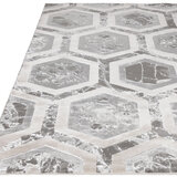 Asiatic Aurora Crystal rug laying flat