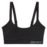 DKNY Ladies Seamless Ribbed Bralette 2 Pack