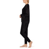 Carole Hochman Ladies Lounge Set in Black