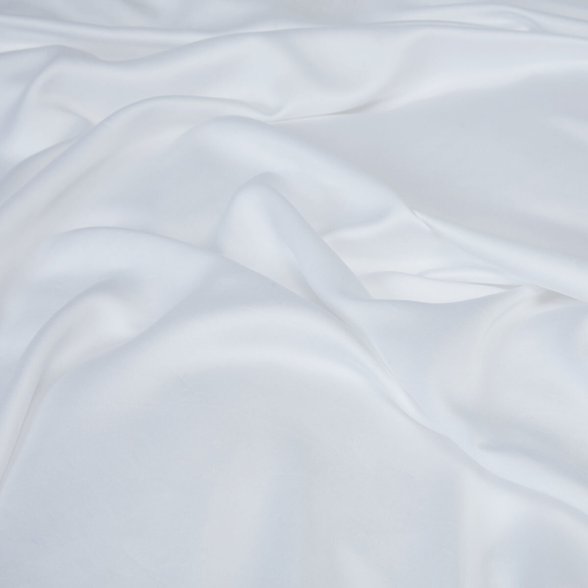 panda bamboo fitted sheet in pure white