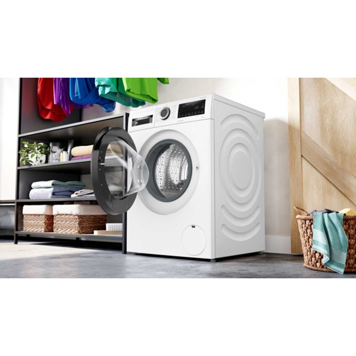 Bosch WGG24400GB Series 6, 9kg, 1400rpm Washing Machine, A Rated in White