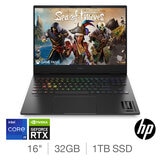 HP OMEN Transcend, Intel Core i9, 32GB RAM, 1TB SSD, NVIDIA GeForce RTX 4070, Gaming Laptop, 16-u1002na