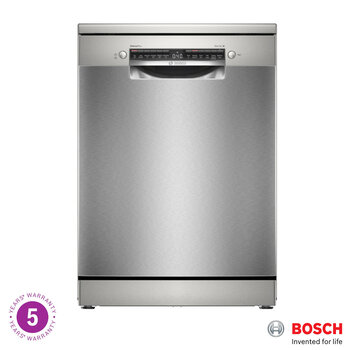 Bosch Series 4 SMS4EMI06G 14 Place Setting Dishwasher, C Rated in Inox