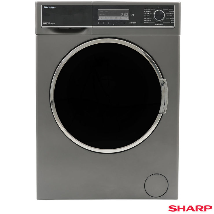 Sharp Es Hdd1047ao 10kg 6kg 1400rpm Washer Dryer A Rated In Anthracite Costco Uk