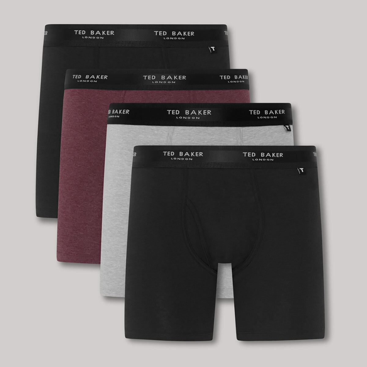 Ted Baker Men's Boxer Shorts, 4 Pack in 2 Colours and 3 S
