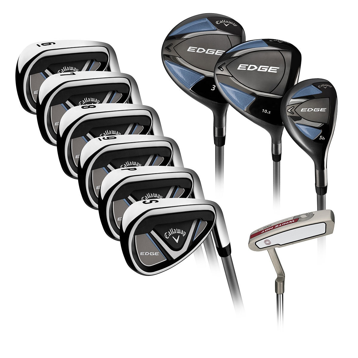 Callaway Edge 10-Piece Graphite Golf Set - Right Handed