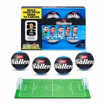 FIFA WORLD CUP 2026™ Ballers 4 Pack by ZURU (3+ Years) FIFA WORLD CUP 2026™ Ballers 4 Pack by ZURU (3+ Years)