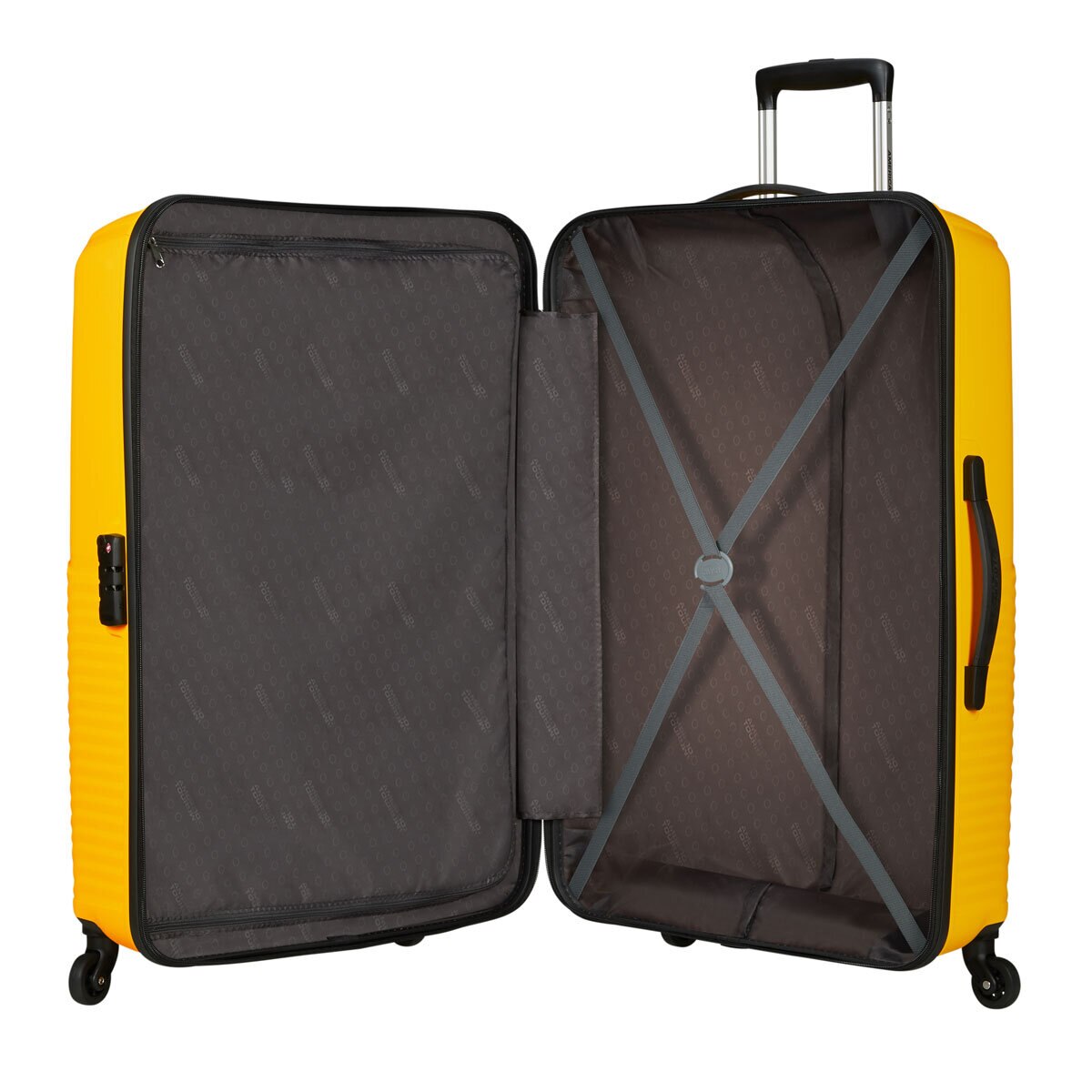 american tourister zakk large hardside spinner case