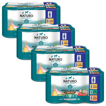 Naturo Poultry Selection in Herb Gravy, 4 x 6 x 390g