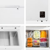 Hisense FC571D4AWLYE, 372L High Capacity Chest Freezer, E Rated in White