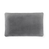 Oblong Fur Cushion in Grey