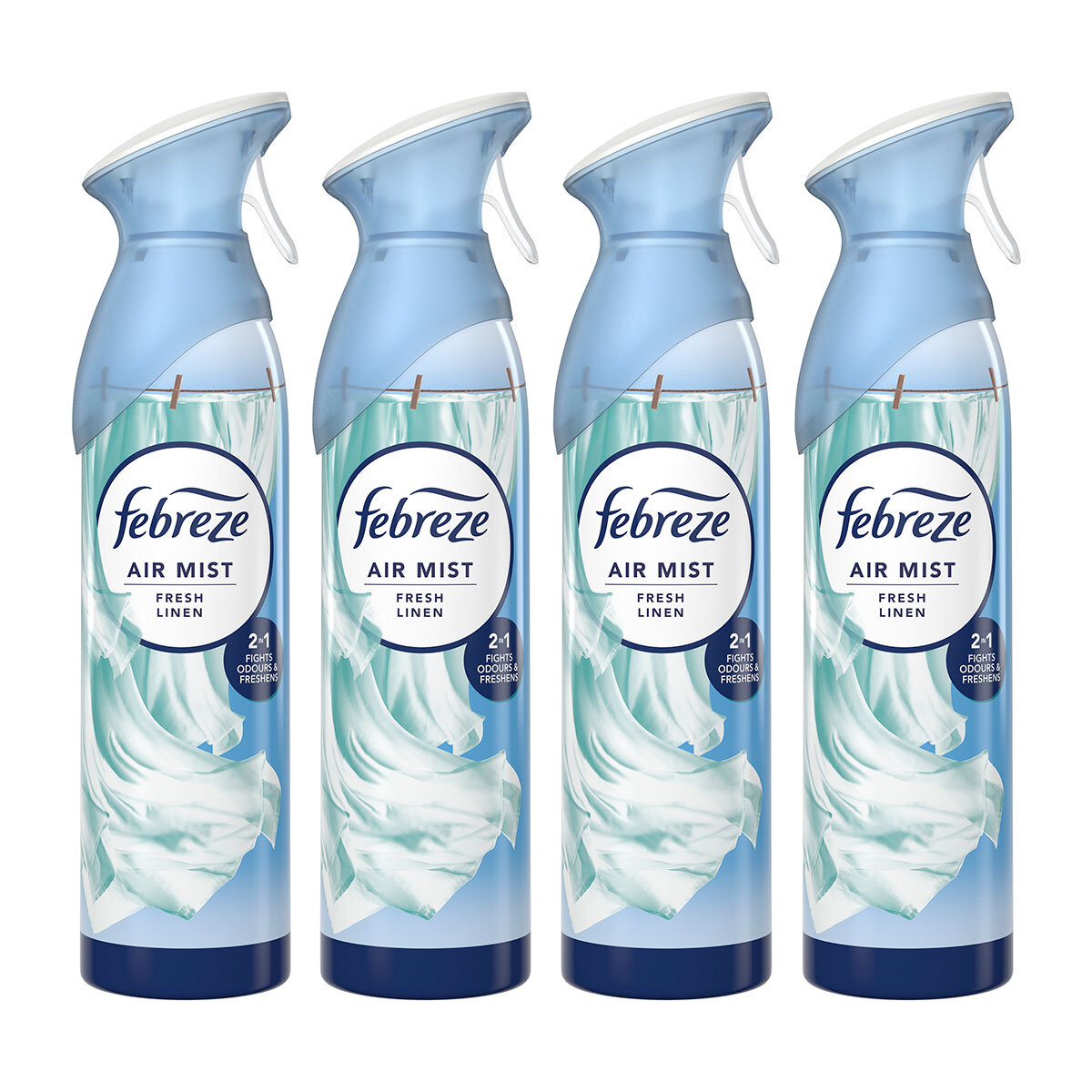 Febreze Air Mist, 4 x 185ml