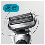 Image describing Braun Shaver S7's 360 degree flexibility