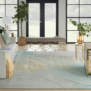 Prismatic Grey Seafoam Rug in 4 Sizes Prismatic Grey Seafoam Rug in 4 Sizes