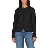 Wellworn Ladies Fringe Cardigan in Black