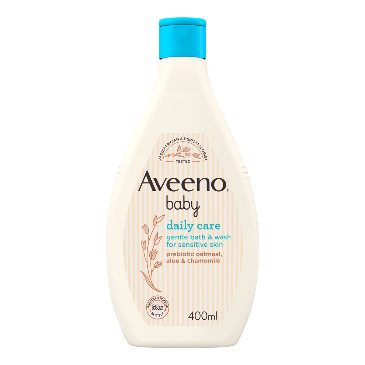 Aveeno Baby Hair & Body Wash, 3 x 400ml Back