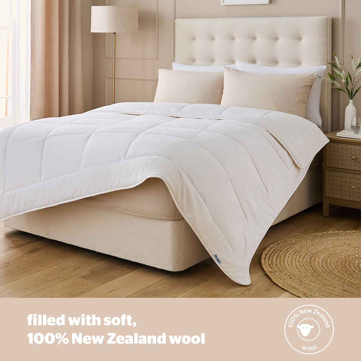 Silentnight Natural Wool Lightweight Duvet