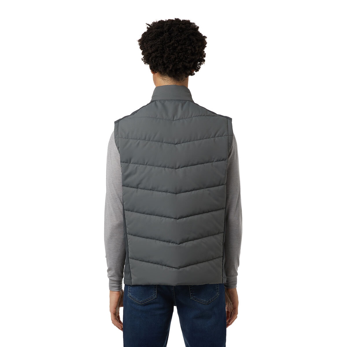 32 Degrees Mens Mixed Media Gilet