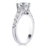 1.25ctw Round Brilliant Cut Diamond Ring, 18ct White Gold