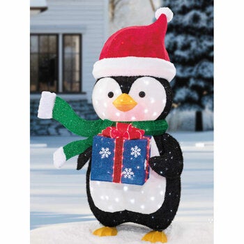 5ft LED Penguin With Gift Box 5ft LED Penguin With Gift Box