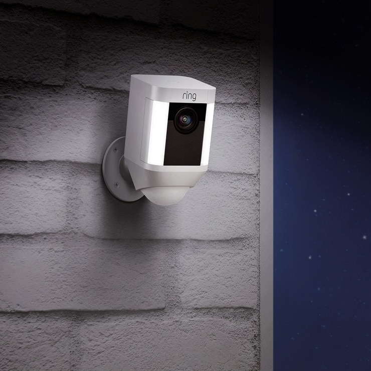 Ring Video Doorbell 3 With Ring Battery Spotlight Cam In 2 Colours ...