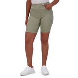 DKNY Ladies Pull On Short in Olive