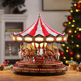 Buy Deluxe Christmas Carousel Lifestyle2 Image at Costco.co.uk