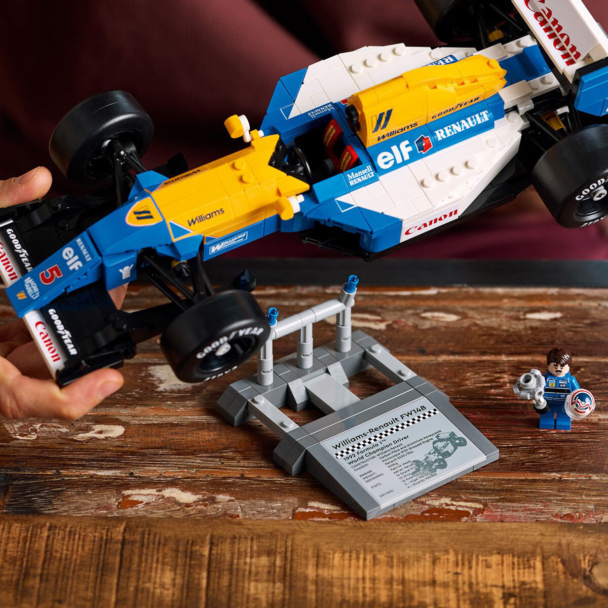 LEGO Icons Williams Racing FW14B & Nigel Mansell - Model 10353 (18+ Years)