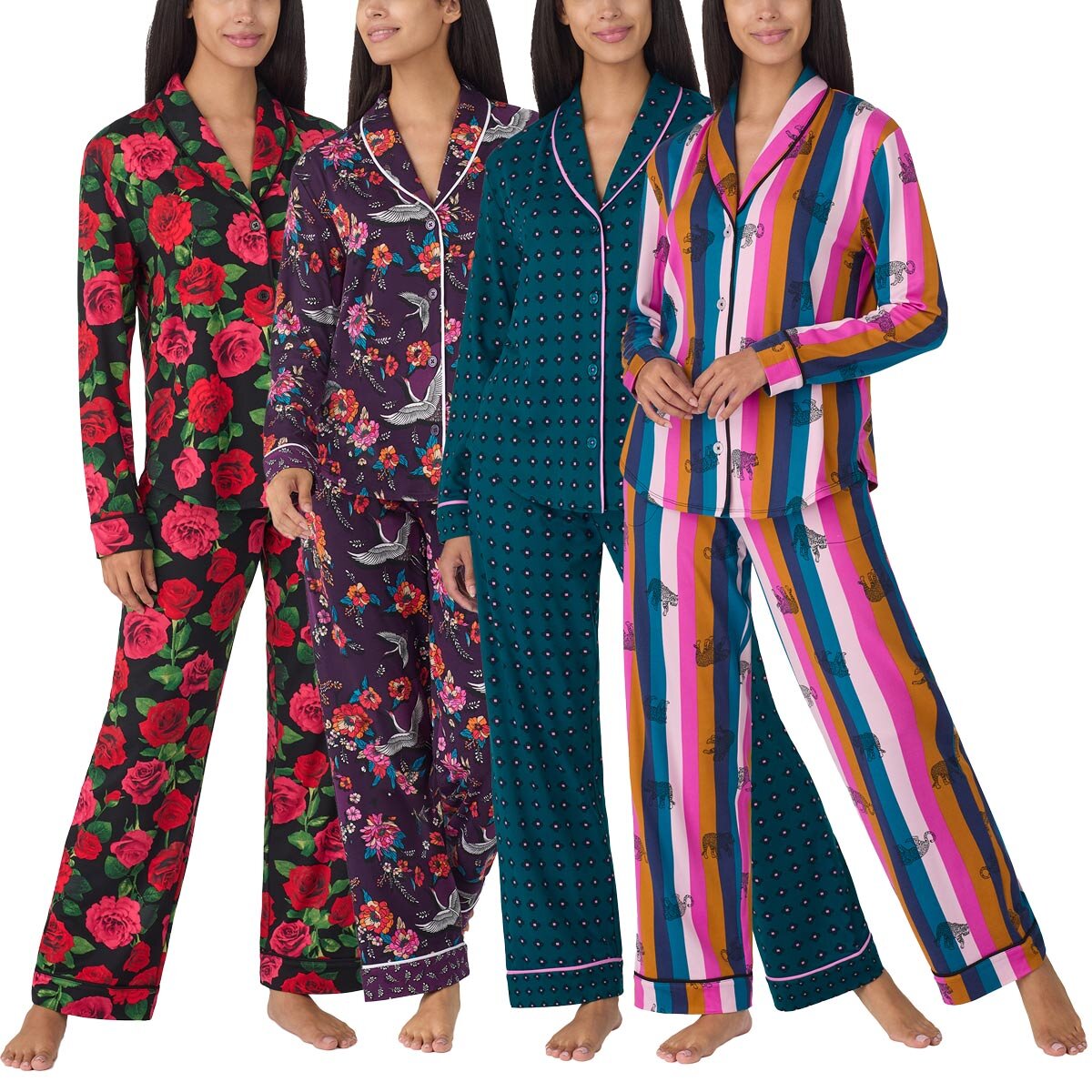 Room Service Ladies Notch Collar PJ Set