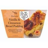 Pots & Co Vanilla & Cinnamon Bread Pudding, 2 x 512g