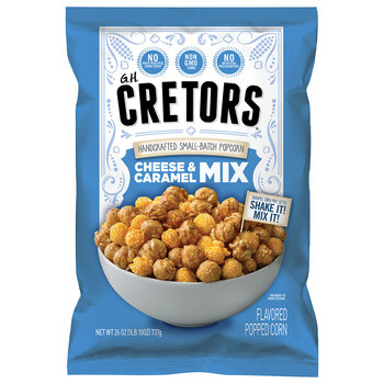 G.H. Cretors Cheese & Caramel Popcorn Mix, 737g