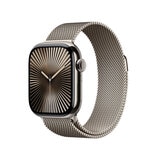 Buy Apple Watch Series 10 + Cellular, 42mm Natural Titanium Case with Natural Milanese Loop, MWXF3QA/A at costco.co.uk