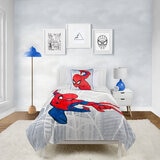 Disney Character Cushion & Throw Set, Spider-Man