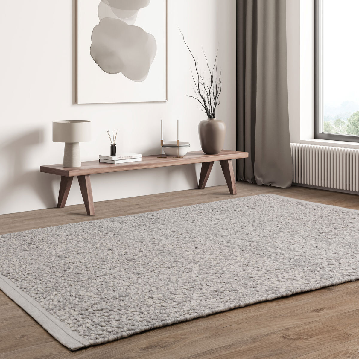 Asiatic Elm Rug, in 2 colours