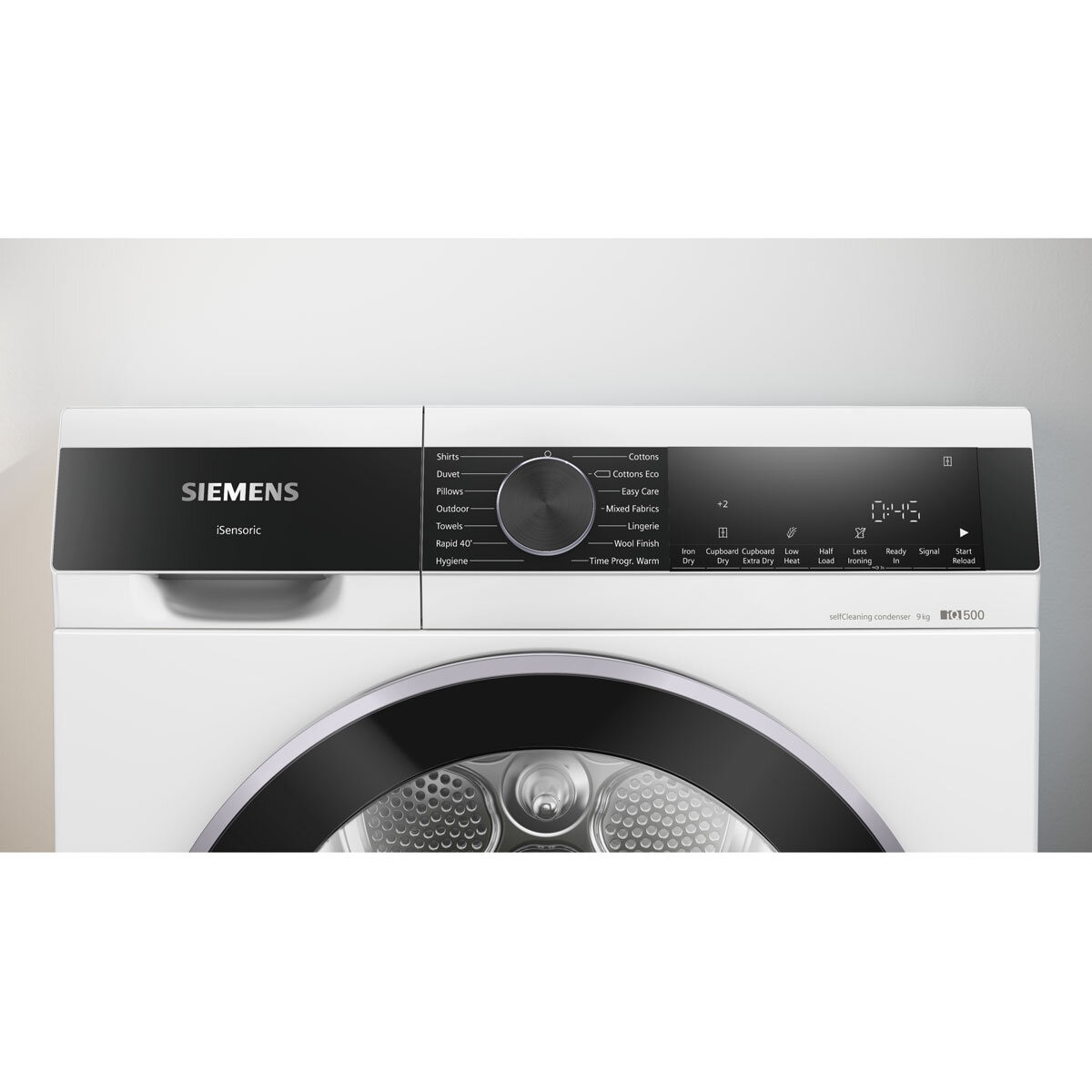 Siemens WQ45G209GB, 9kg Heat Pump Dryer, A++ Rated in White